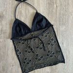 Handmade Y2K Fairycore Ibiza Gold
Embellished Halter Backless Vest Top Photo 5
