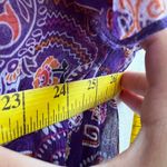 Sunny Leigh Sunny‎ Leigh Sheer Paisley Babydoll Top Y2K Indie Boho Retro Festival 2X Photo 4