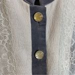 Chico's Chico’s Silver Treasure Artisan Duster Jacket Art to Wear size 2 Medium Velvet Photo 4