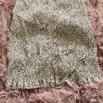 Blush floral print smocked mini dress size large Photo 5