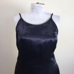 Gunne Sax Vintage Navy Blue Maxi Dress Photo 5