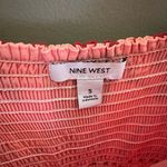 Nine West Red and Pink Patterned Dress Photo 2