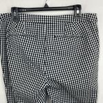 Lauren Ralph Lauren pants Black white Check Gingham print Size 10 Photo 6