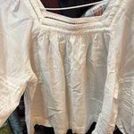 Madewell White Women's Top. . Square neck. Photo 0
