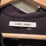 Samsoe Long Puff Sleeve Black Margot Mini Dress Size XS Photo 4