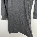 CAbi Put On Dress Style #3650 Gray Kit Cinched Side Pullover Sweatshirt Dress Photo 3