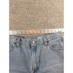 Womens Denim Jean Shorts size 12 levi's 550 guys fit shorts vintage y2k Photo 4