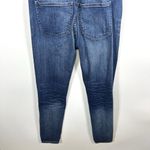 Madewell  Womens Skinny Denim Bib Overalls‎ Jansing Wash Side Zip Size XS Stretch Photo 8