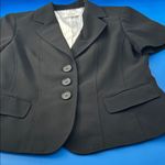 Kasper  Black Button-Up Blazer Photo 14