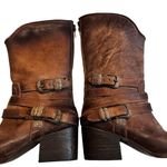 FREEBIRD by Steven Pikes Wrap Strap Boots, Sz 6 Photo 8