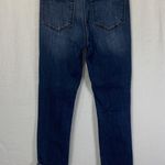 KanCan USA KanCan High Rise Destructed Cropped Dark Wash Jean Size 26 Photo 10