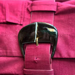 The Limited Vintage Y2K Collection Red Burgundy Fitted Belted Blazer Jacket Small Photo 5