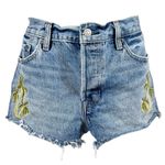 Levi's  501 Wild Dreaming Cut Off Denim Shorts Photo 13