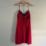 Apt. 9  Pink Floral Chemise Black Lace Nightgown Sleepwear Soft Comfy Casual Photo 3