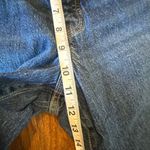 Old Navy  high rise OG straight raw hem jeans size 16 Photo 4