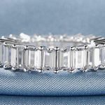 Lulus cubic zirconia diamond band ring  Photo 1