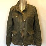 J.Crew The Downtown green field jacket size small Photo 4