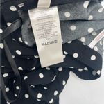 Free People NEW  Midi Skirt Size 2 Cutie Crossing Black Polka Dot Ruched NWOT Photo 12