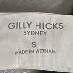 Gilly Hicks  Navy Blue Lace Wireless Padded Floral Halter Bralette - Size Small - EUC Photo 4