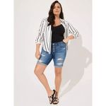 Torrid Black Studio Knit Sweetheart Lace Trim Bodysuit 2X NWT Photo 5