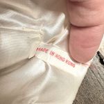 Vintage White Beaded Floral Tapestry Evening Handbag Small Romantic Hong Kong Photo 3