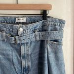  Jeans Agolde Reworked 90s Paperbag Jeans Ultra High Rise Straight Leg Photo 3