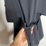 ZARA Black Side Cutouts Tie Front Sleeveless Blouse Photo 5