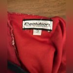 Evolution Y2K vintage dress denim & floral  size 3 Photo 2