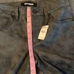 EXPRESS Grey Faux Suede, Skinny Jeans Size 6, New Photo 8