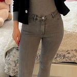 ZARA Gray Jeans Photo 1