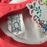 Becca  Crochet Detail 2-Piece Swimsuit, NWT Bra Size M, Bottom Size S Photo 6