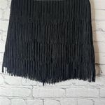 BB Dakota Jack by  Black Fringe Skirt size 2 Photo 2