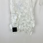 Lulus  Emphatically Adorable White Floral Tie Strap Mini Dress Party Medium NWT Photo 10