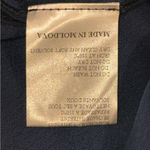 Carven Revolve Fragola Tank Top Scalloped Navy Blue 6 Classic Chic Scandigirl Photo 11