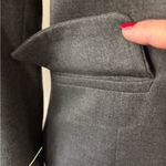Teenflo Dark Gray Wool Shirt Blazer Size 1 Photo 4