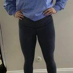 Lululemon Blue High Waisted Crop Leggings Photo 0