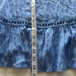 Bobeau  Womens Blouse Sz Medium Boho Peasant Long Bell Sleeve Festival Hipster Photo 12