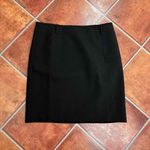 Tory Burch  Black Wool Mid Thigh Pencil Skirt Stretchy Waist Size 14 Photo 0