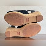 Toms EUC.  Black Wedge Sandals with Ankle Strap. Photo 7