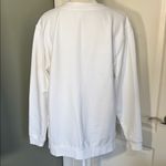 Green Tea TGIF Weekend Graphic Sweatshirt White Crewneck Size Large Photo 4