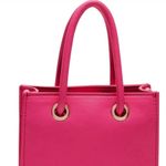 Anne Klein Mini Tube North/South Crossbody Bag Flash Pink Photo 3