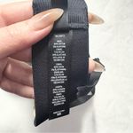 SKIMS  COTTON RIB PLUNGE BRALETTE in Soot - NWT - XXS Photo 4