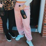 Revolve Satin Joggers  Photo 0