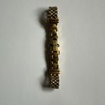 Anne Klein vintage mesh gold crystal bracelet length: 7 inches color:gold/silver Photo 5