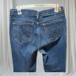 Levi's Women's 505 Straight Leg Dark Blue Denim Jeans Size 8 Short Photo 6