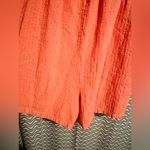 Anthropologie  / PILCRO | Sleeveless Smocked Romper in Coral, Size L Photo 5