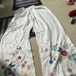 Johnny Was  Martine High Slit Palazzo Pant size XL Photo 15