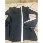 jonathan simkhai krishna top missing gold necklace, size XS, *Flawed Black Photo 7