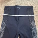 Athleta  Stay Fly 9" Biker Shorts- Black Gym Workout Athletic Activewear Photo 3