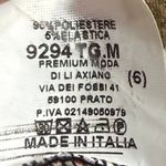 Pronto Moda M Bold Mod Mini Dress Italy Retro Abstract Groovy 60s Maximalist Yellow Size M Photo 8